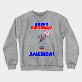 Unicorn 4th Crewneck Sweatshirt